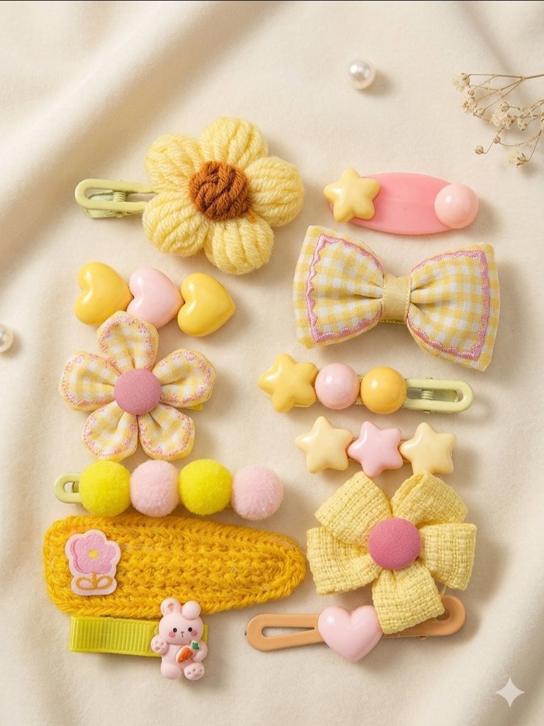 Set kẹp tóc baby