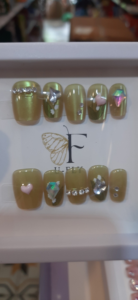 Móng tay giả nail đính đá U-FLY