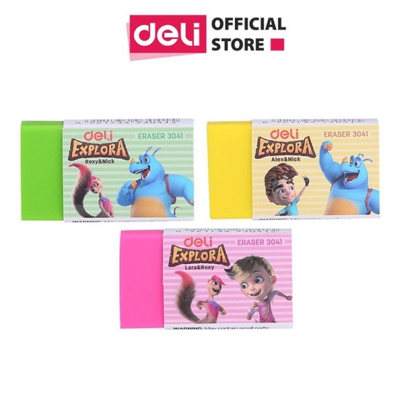 Gôm tẩy Deli