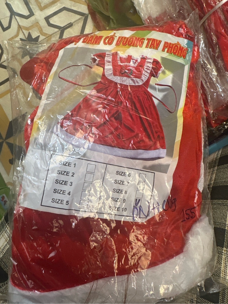 Đầm noel, bộ noel