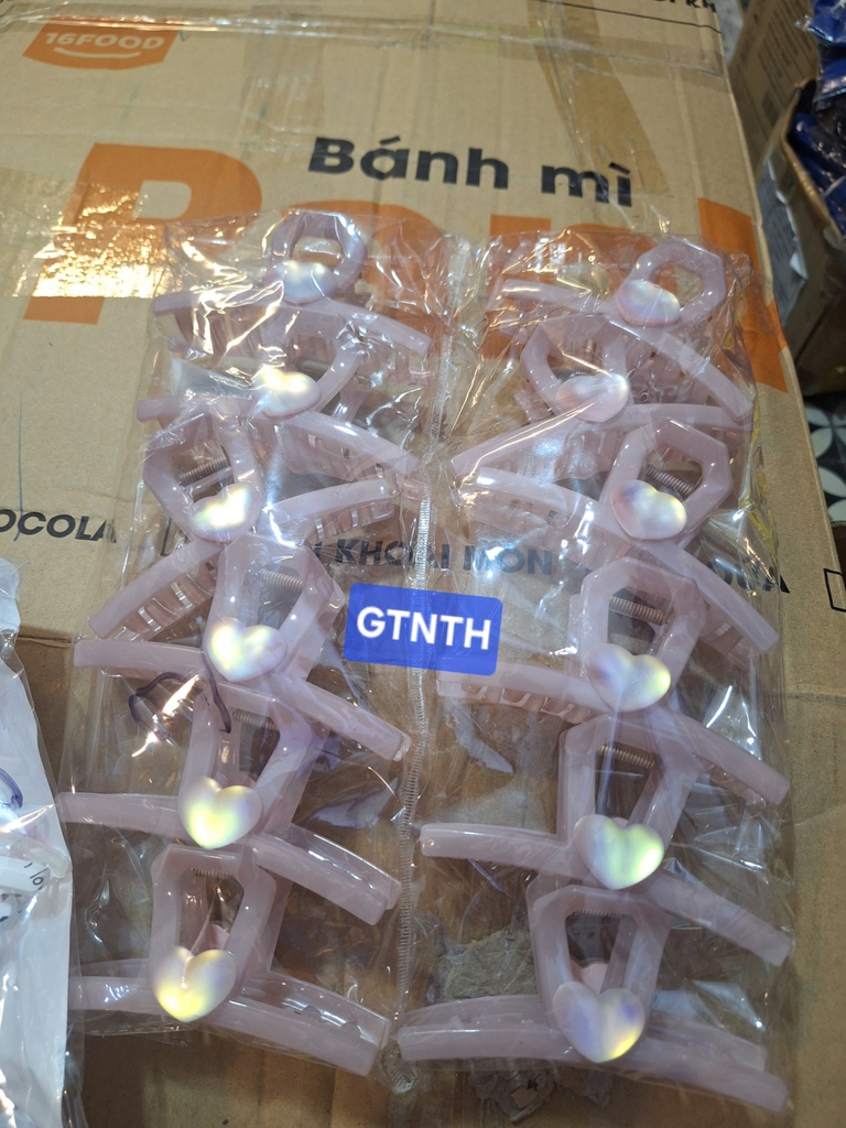 Gắp tóc nhựa