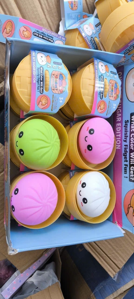 Đồ chơi bánh bao bóp mềm