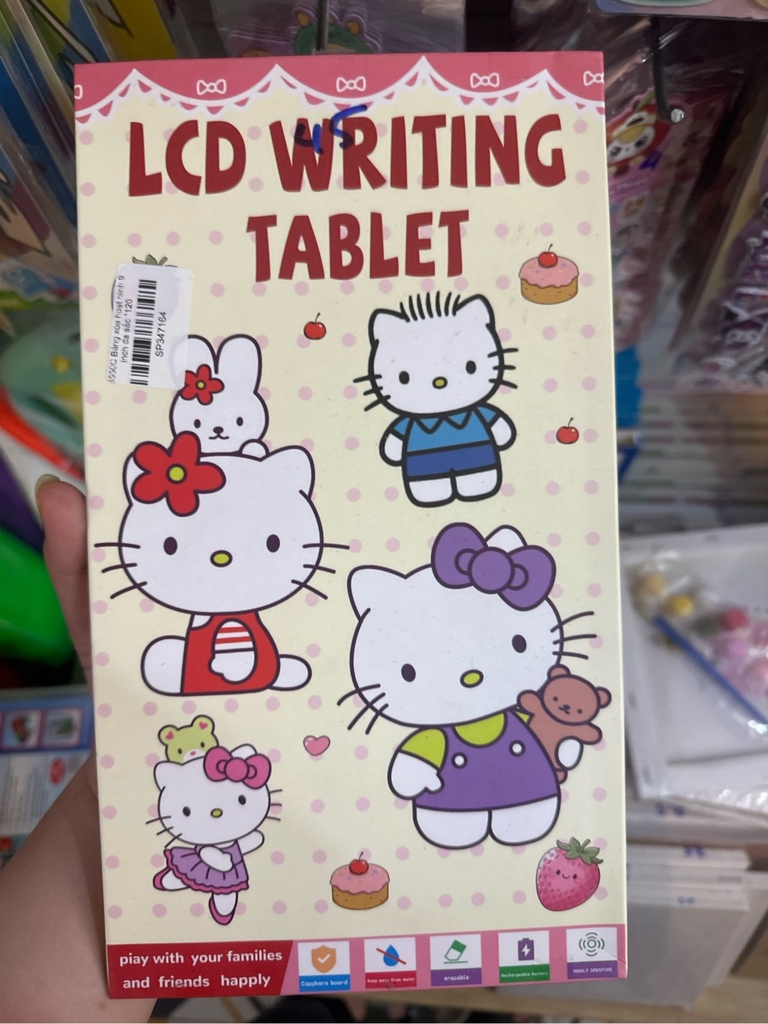 Bảng LCD bấm xoá