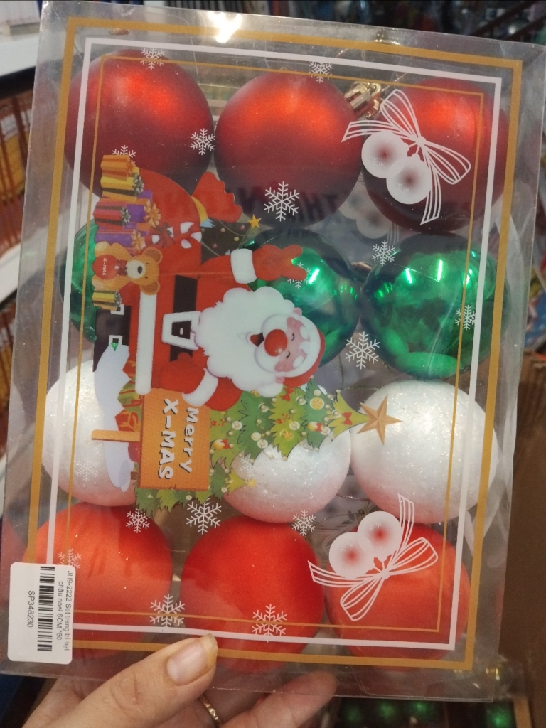 Sét Châu trang trí cây thông noel