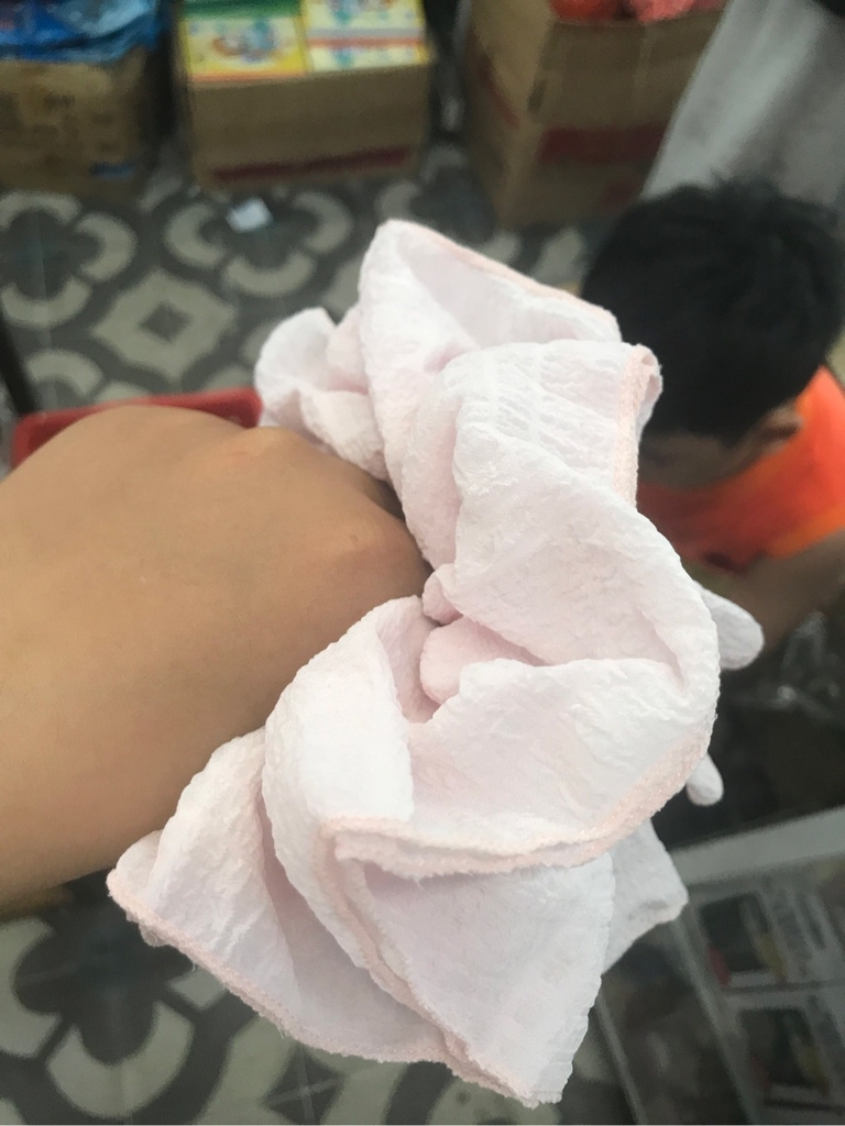 Dây cột tóc vải