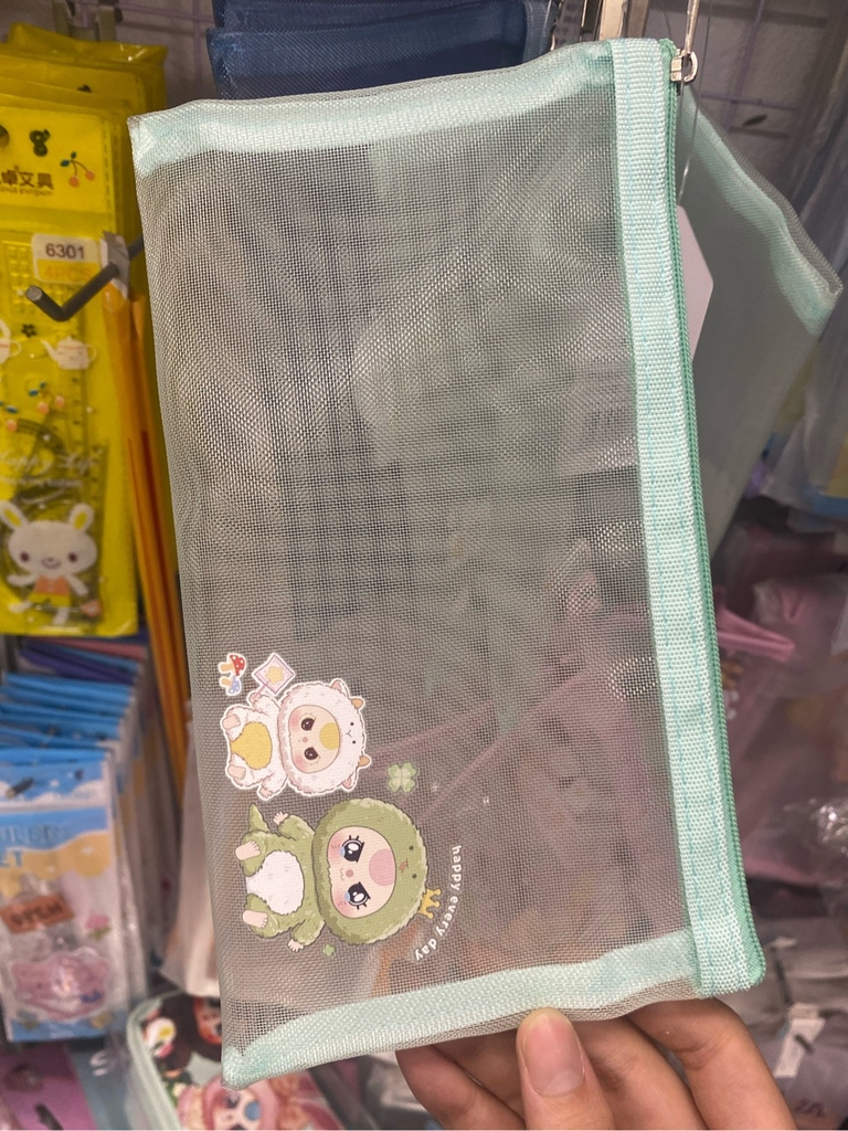 Túi lưới dây kéo