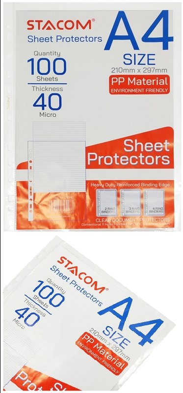 Bìa lỗ xấp 100pcs