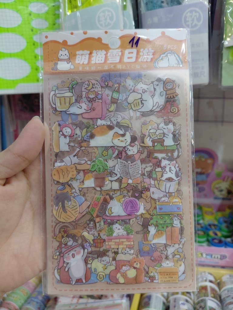 Sticker 6 tấm