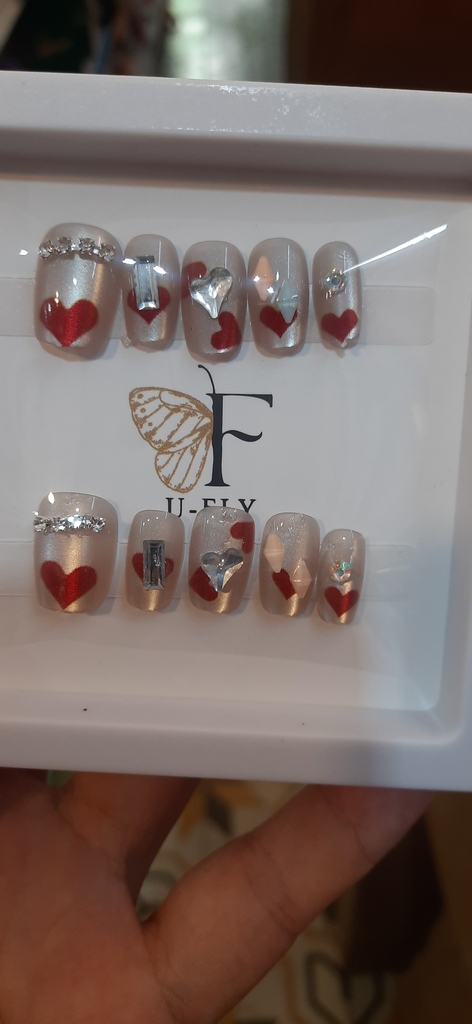 Móng tay giả nail đính đá U-FLY