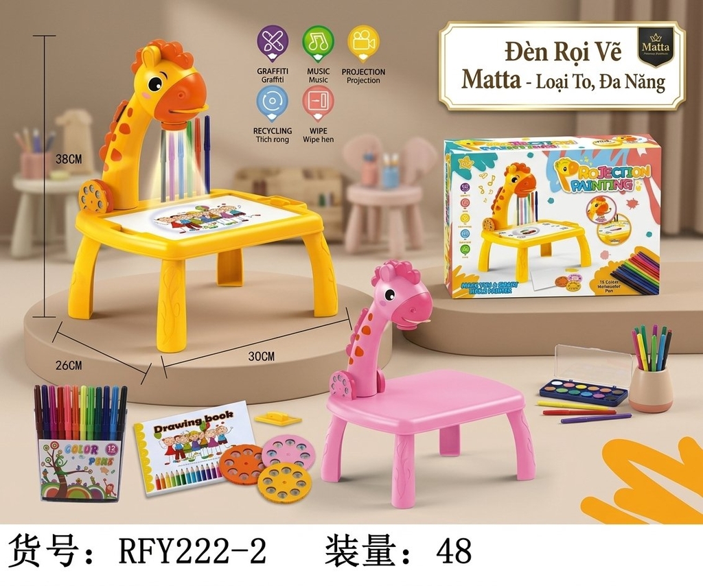 Bàn vẽ soi đèn