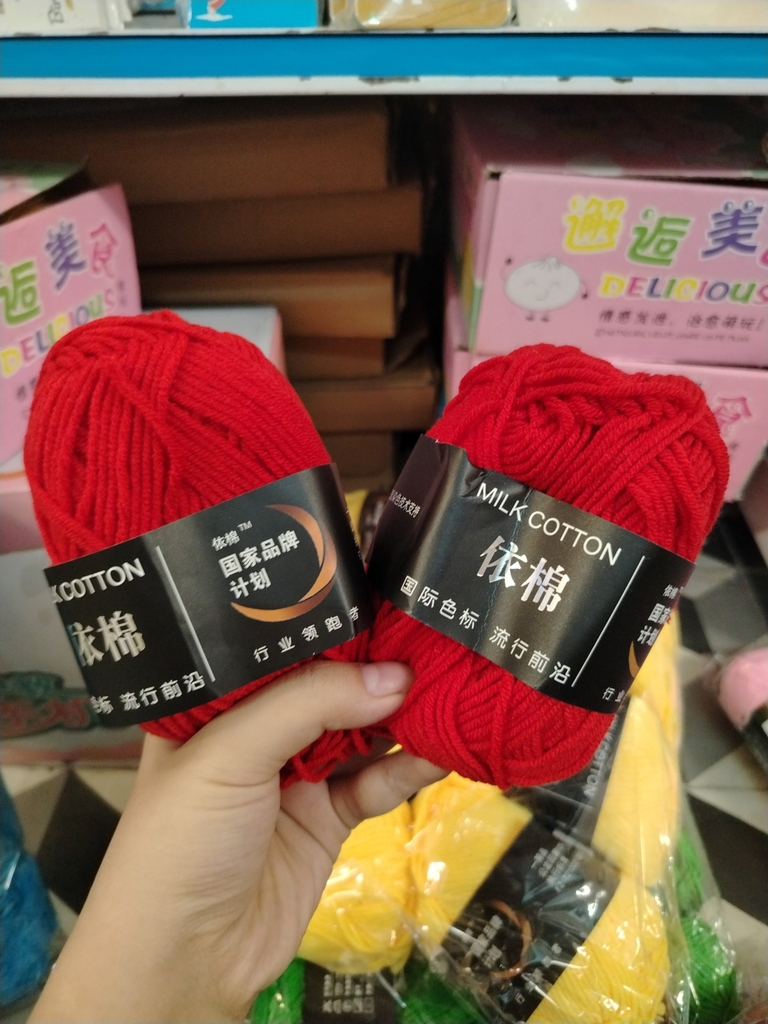 Len Hand made Milk cotton