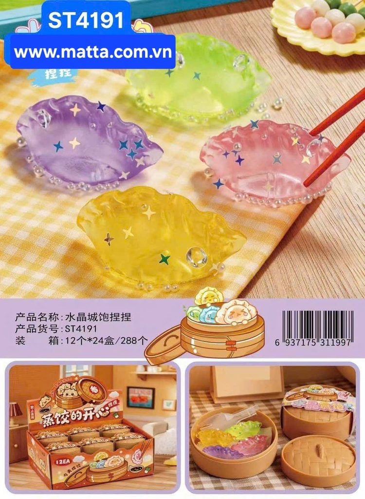 Đồ chơi bánh bao bóp mềm