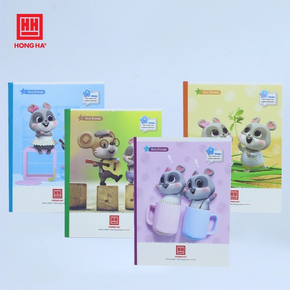 Vở học sinh Hồng Hà 200 trang