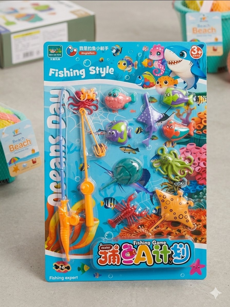 Đồ chơi Câu cá gỗ