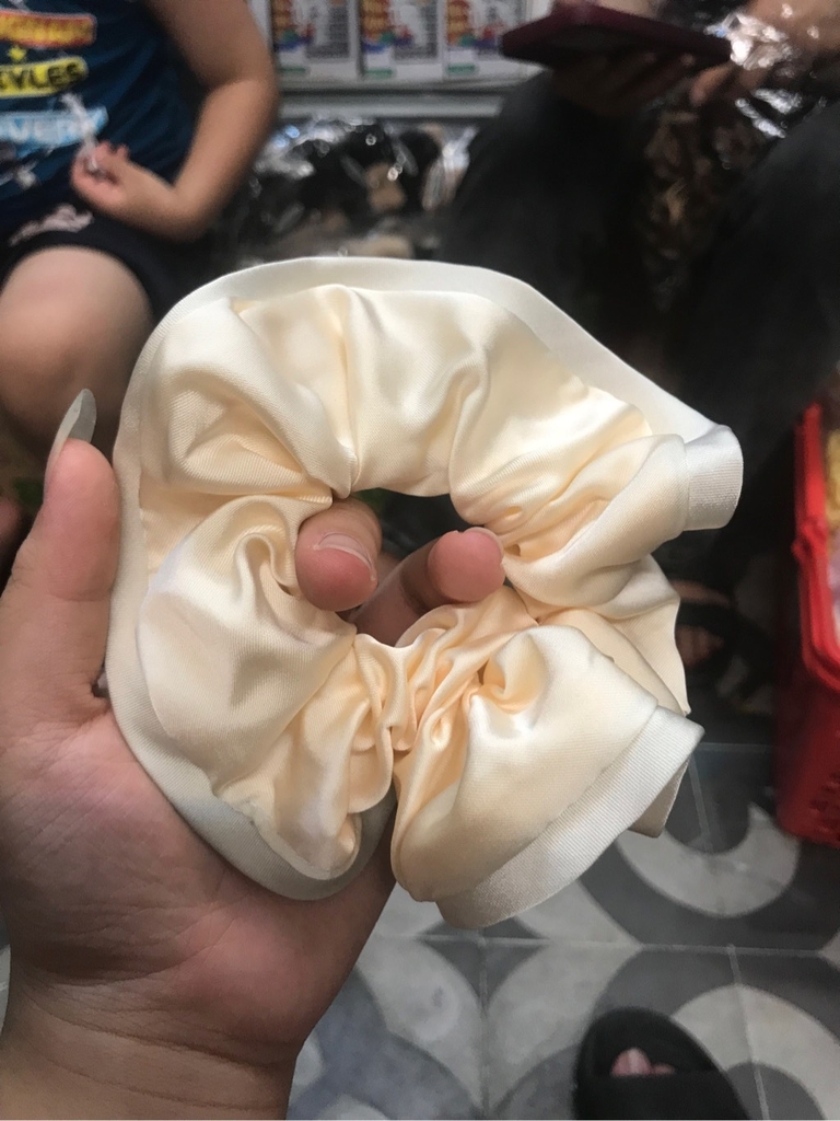 Dây cột tóc vải