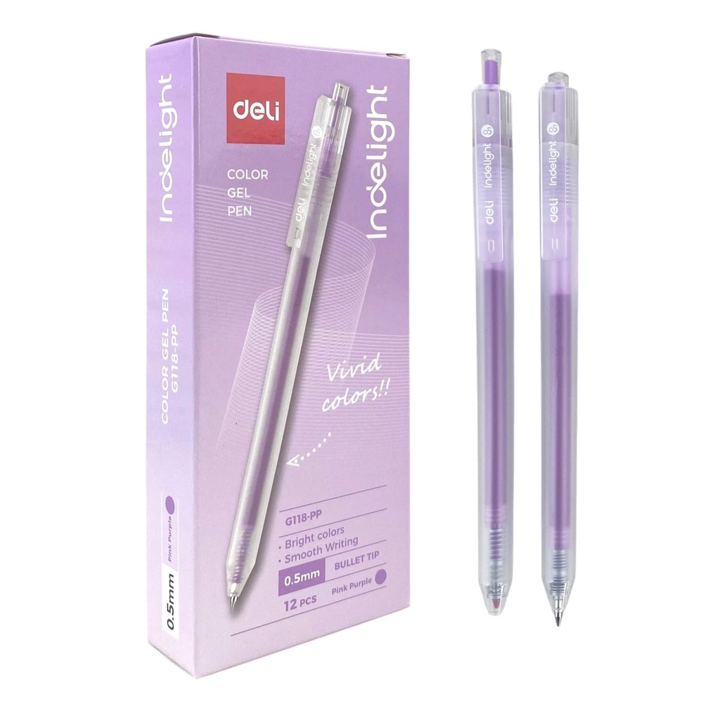 Bút gel deli G118 0.5mm