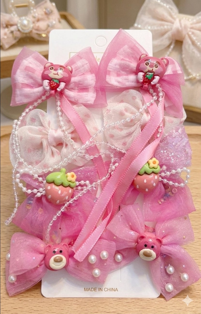 Set kẹp tóc baby