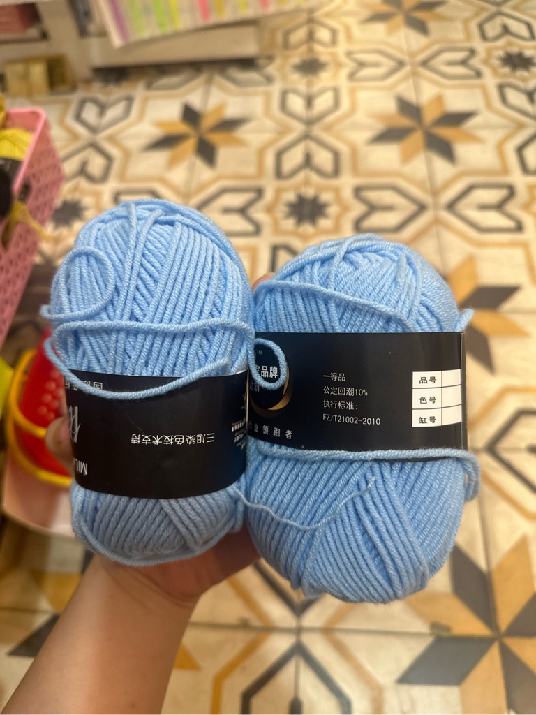 Len Hand made Milk cotton