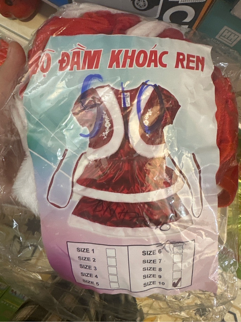 Đầm noel, bộ noel