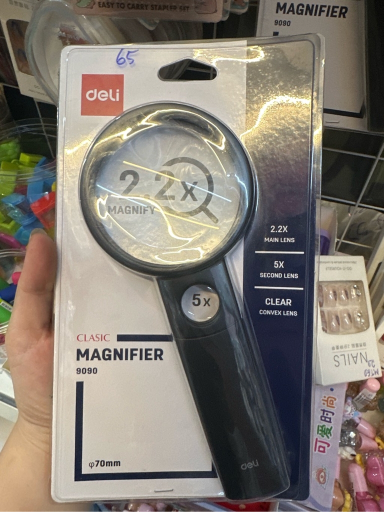 Kính núp deli