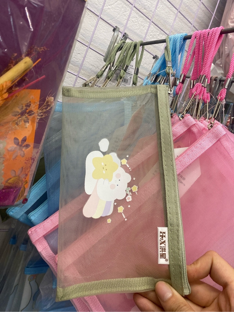 Túi lưới dây kéo