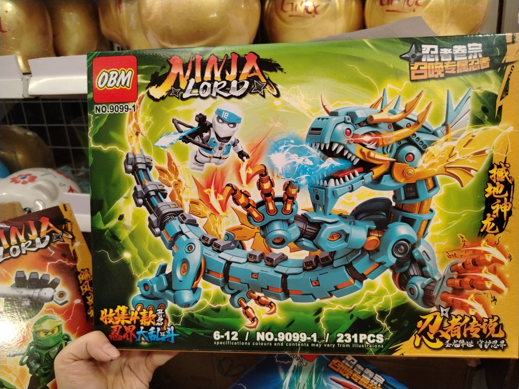 Lego ninja rồng