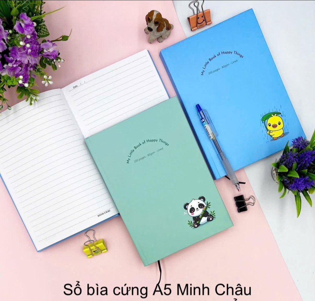 Sổ bìa cứng Minh Châu