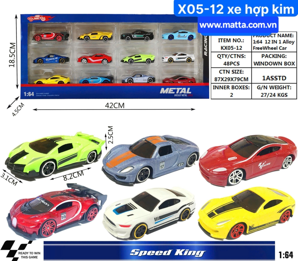 Đồ chơi xe hợp kim ( sắt)