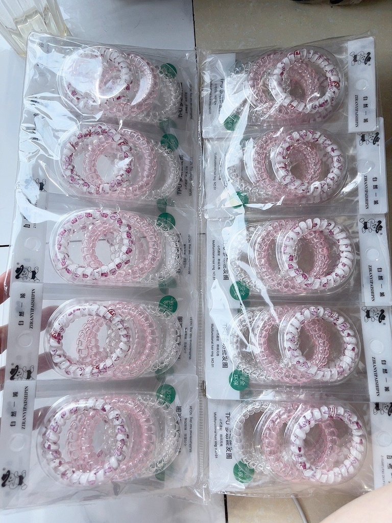 Dây cột tóc lò xo