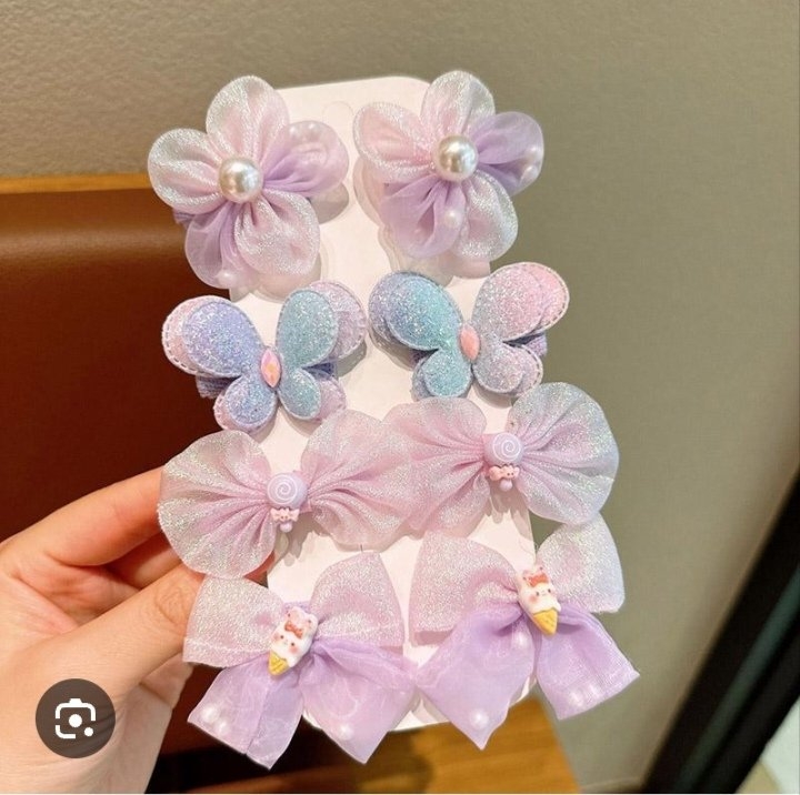 Set kẹp mái baby 8CT