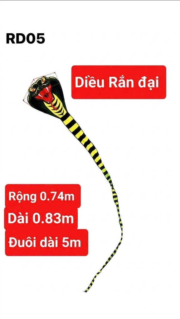 Con Diều Các mẫu