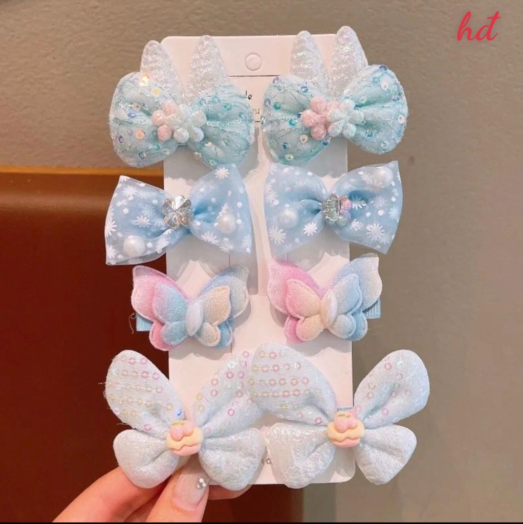 Set kẹp mái baby 8CT
