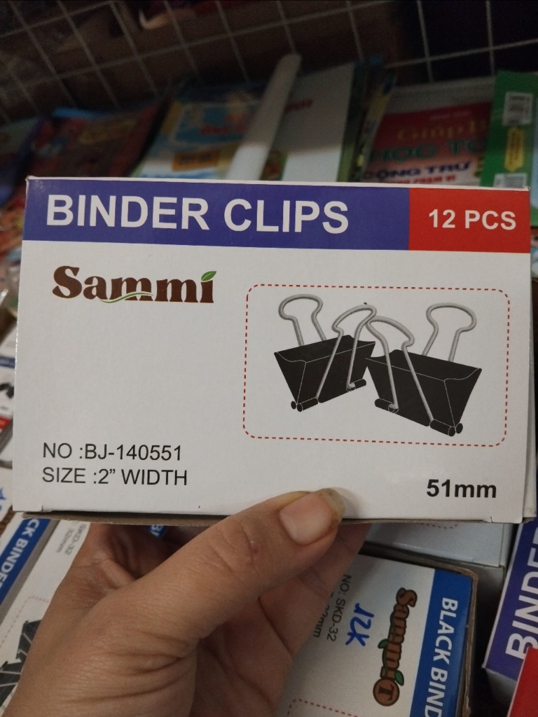 Kẹp Bướm Sammi hộp 12 Cái