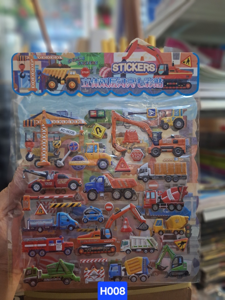 hình Sticker nổi  AC