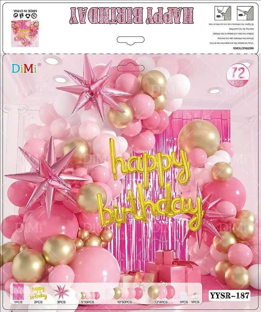 Set trang trí sinh nhật