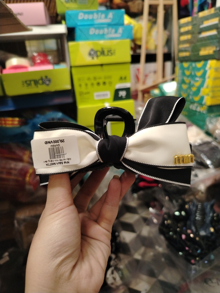 Gắp tóc vải phi