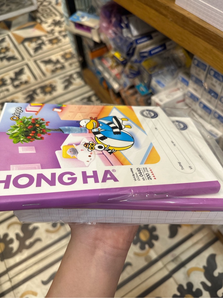 vở hs 200tr Hồng Hà 0450 đl 80