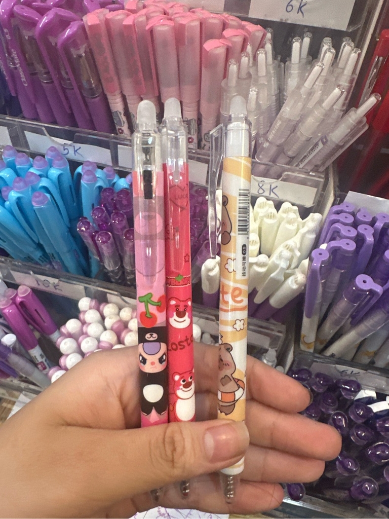 Bút gel tẩy hình cute 0.5