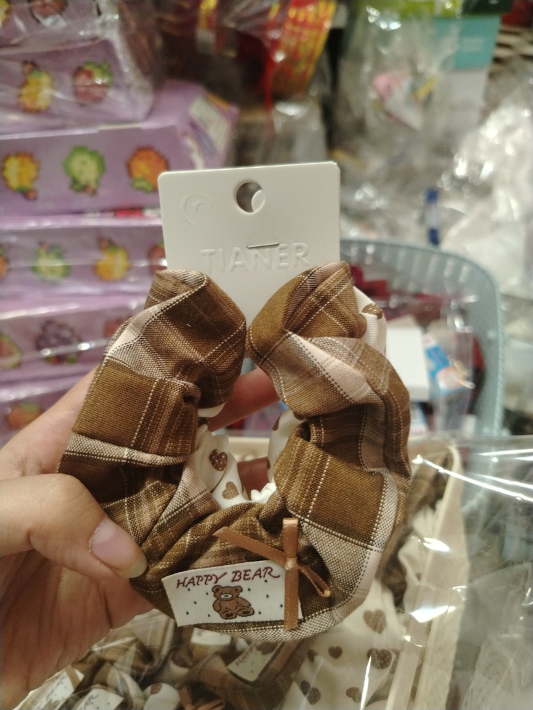Dây cột tóc vải
