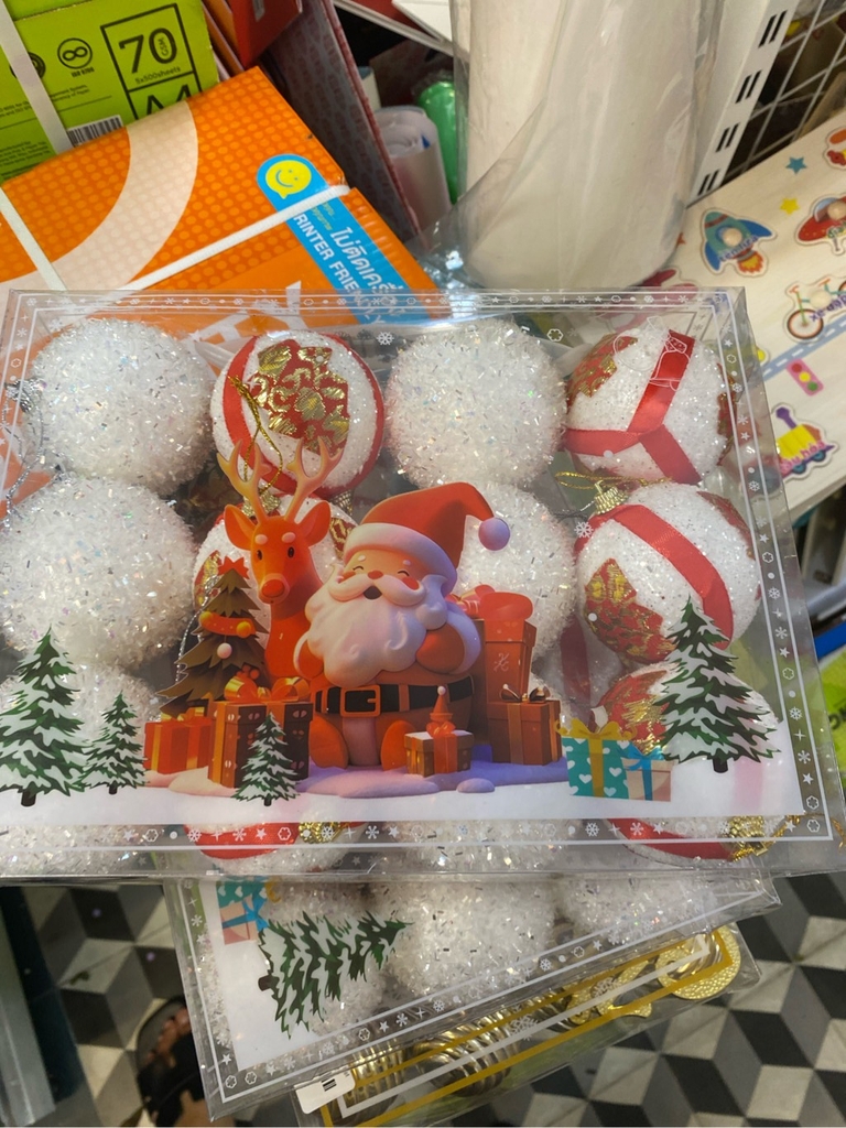 Sét Châu trang trí cây thông noel