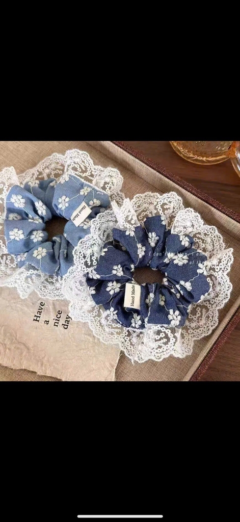 Dây cột tóc vải