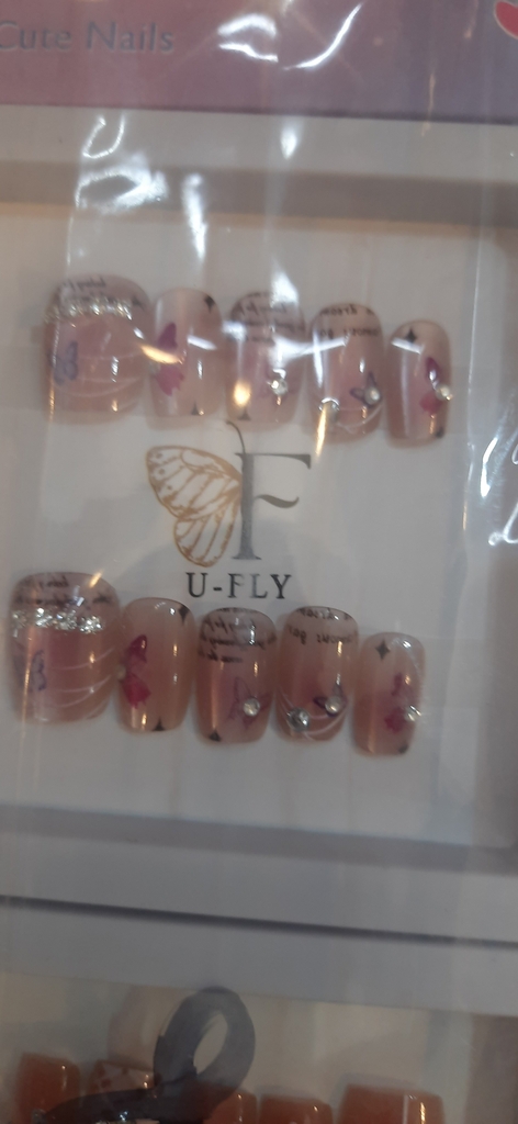 Móng tay giả nail đính đá U-FLY