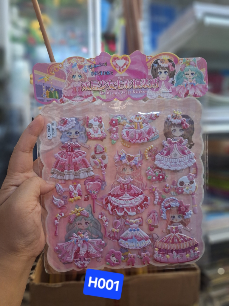 hình Sticker nổi  AC