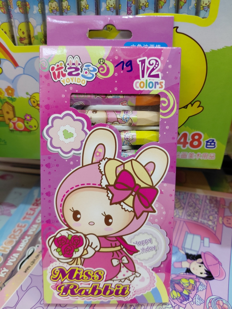 Sáp màu dầu 1512 1524 1518 rẻ