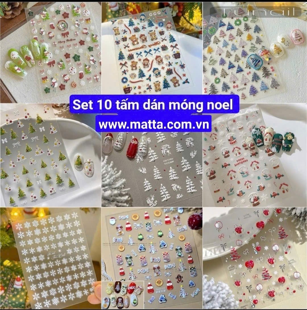 Sticker dán móng