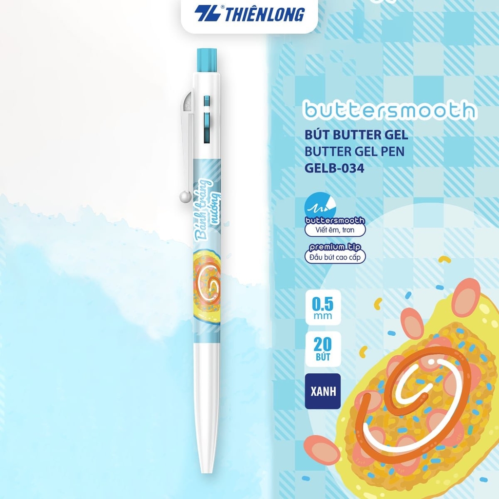 Bút Gel Thiên Long GELB-034