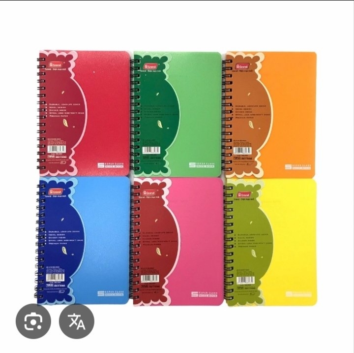 Sổ Lò xo bìa nhựa TMG