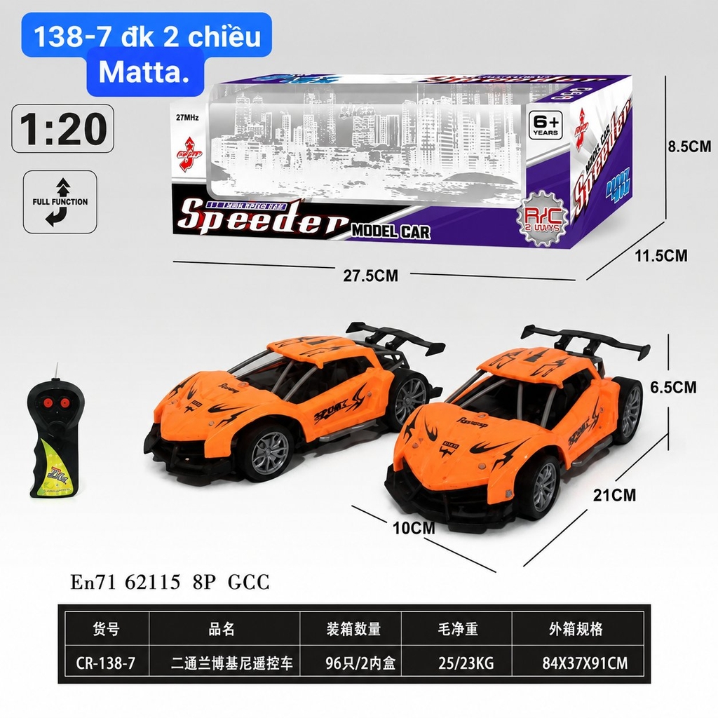 Xe điều khiển CR-138-7