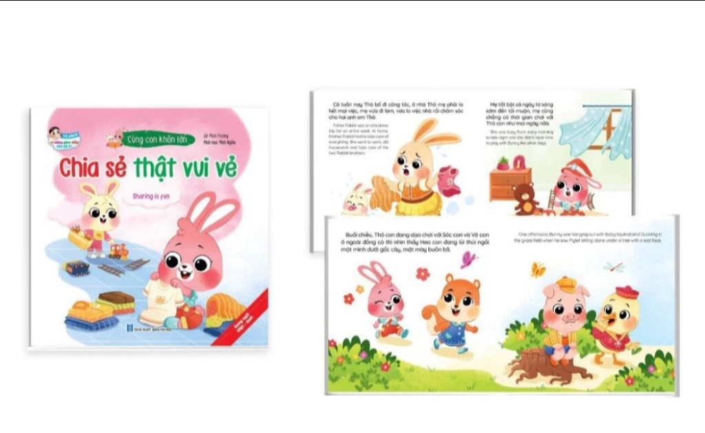 Sách cùng con khôn lớn Ehon