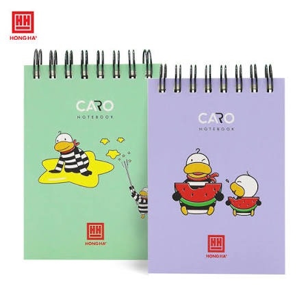 Sổ lò xo caro Hồng Hà